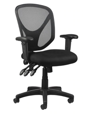Realspace® MFTC 200 Mesh Multifunction Ergonomic Mid-Back Task Chair