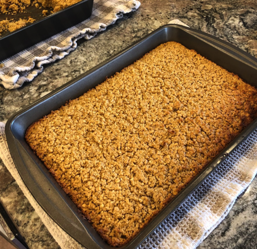 Baked Oatmeal as an easy family dinner idea