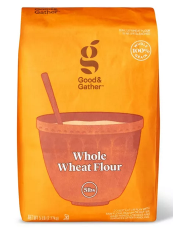  Good & Gather 5lb bag of Whole Wheat Flour