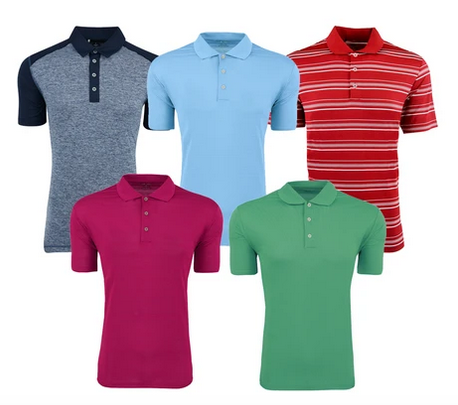 Adidas Men's Performance Polos 5-Pack