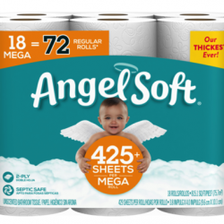 Angel Soft Toilet Paper 18 Mega Rolls