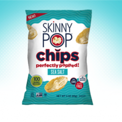 SkinnyPop Popped Chips Sample
