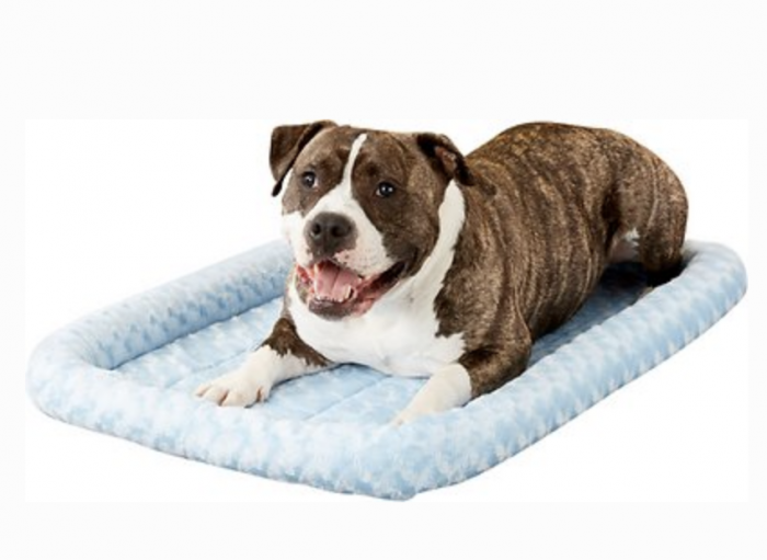 Blue Crate Dog Bed