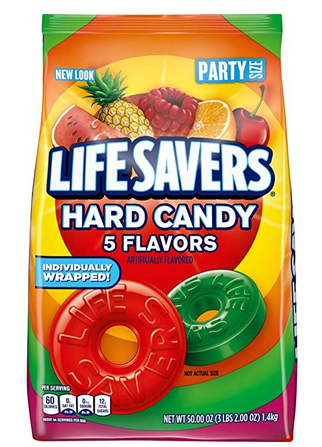Life Savers 5 Flavors Hard Candy 50-Ounce