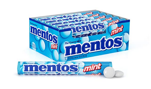 Mentos Candy Roll 15-Packs from $7.50 on Amazon