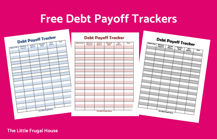 Free Debt Payoff Trackers