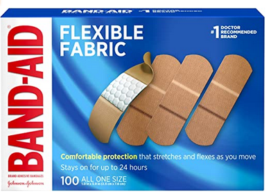 Johnson & Johnson Band-Aid Brand Flexible Fabric Adhesive Bandages