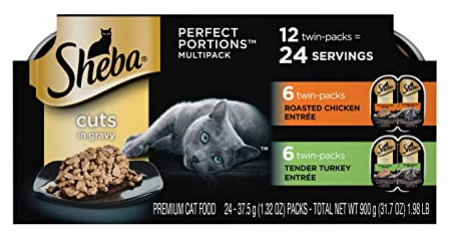Sheba Perfect Portions Cuts Variety Packs 