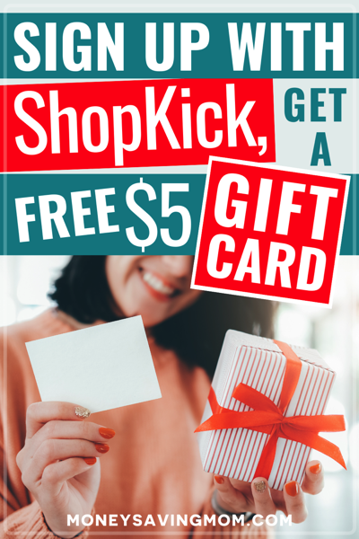 Shopkick promo code for free $5 gift card
