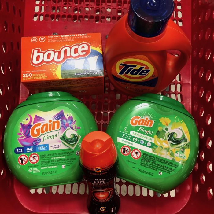 P&G Products in Target Basket