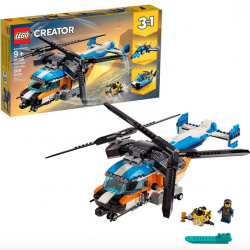 LEGO Creator 3in1 Twin Rotor Helicopter 31096 Building Kit
