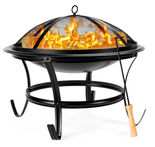 Steel Outdoor Patio Fire Pit Bowl