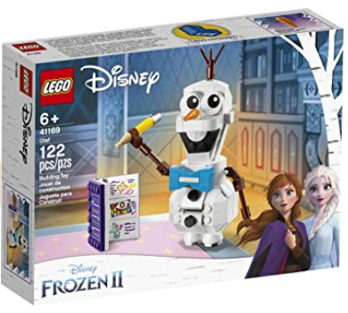 LEGO Disney Frozen II Olaf Snowman Toy Figure Building Kit 