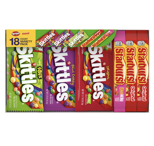 Skittles & Starburst Candy Full Size Variety Mix