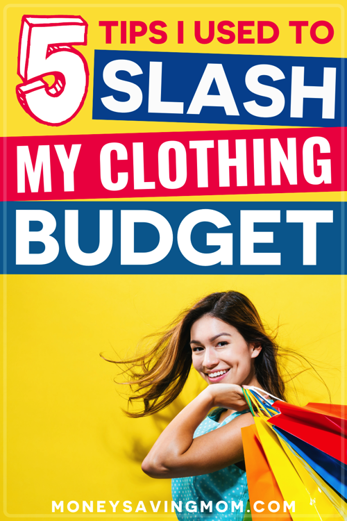 how to reduce your clothing budget