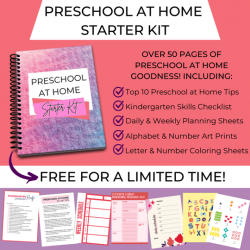 free preschool at home starter kit