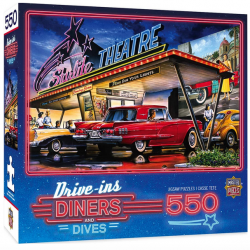 MasterPieces Drive-Ins, Diners and Dives Starlite Drive-In 550-Piece Puzzle