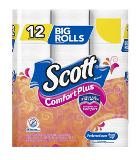 Scott Toilet Paper 12 Big Rolls 