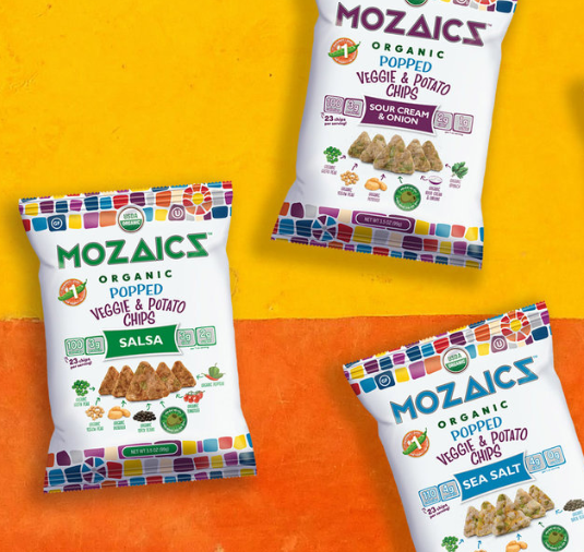 FREE Bag of Mozaics Organic Popped Chips (Mailed Coupon)