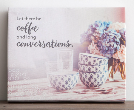 Coffee and Conversations Print