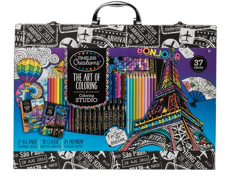 Cra-Z-Art Timeless Creations The Art of Coloring Case