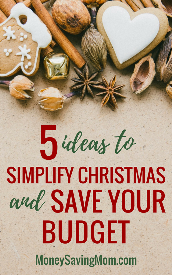 simplify Christmas with homemade gifts