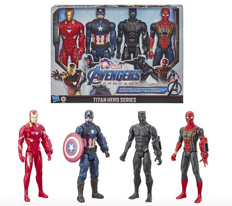 Marvel Avengers: Endgame Titan Hero Series Action Figure 4 Pack