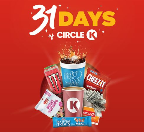Circle K ''31 Days of Circle K'' Instant Win Game (2+ Million Winners)