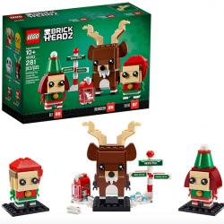 LEGO Brickheadz Reindeer, Elf and Elfie 40353 Building Toy