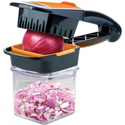 Nutri-Chopper Five-in-One Compact Portable Handheld Kitchen Slicer & Chopper