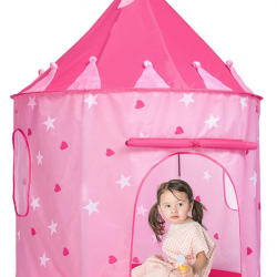 Princess Castle Play Tent with Glow in The Dark Stars