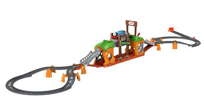 Thomas & Friends Walking Bridge Motorized Train Set, 32 Pieces
