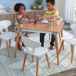 KidKraft Mid-Century Kid Table & Chair Set