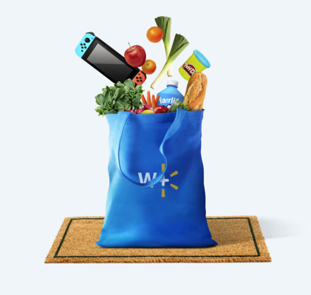 Free delivery with Walmart Plus membership