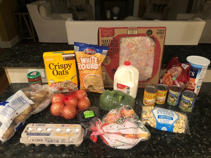 ALDI delivery grocery haul