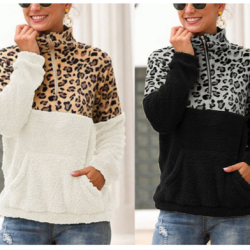 Leopard Print Pullovers