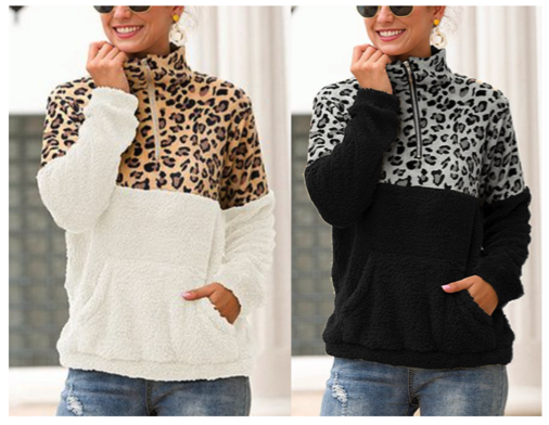 Leopard Print Pullovers