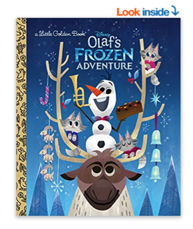 Olaf's Frozen Adventure Little Golden Book