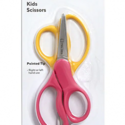 TRU RED™ Junior 5″ Kids Blunt or Pointed Tip Stainless Steel Scissors 2-Pack