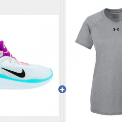 Buy Women's Nike's at $39.99, Get a Free Under Armour Shirt