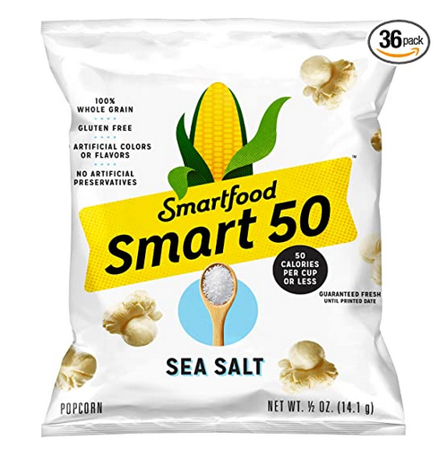 Smart50 Popcorn, Sea Salt