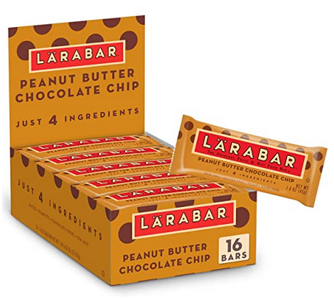 Larabar Gluten Free Bar, Peanut Butter Chocolate Chip