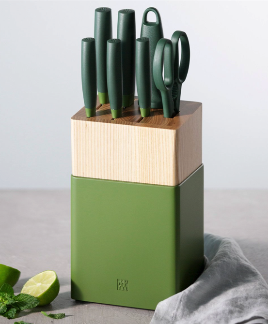 Zwilling Green Knife Set