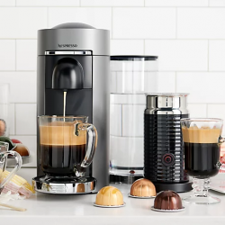 Nespresso VertuoPlus Deluxe Coffee & Espresso Maker Bundle