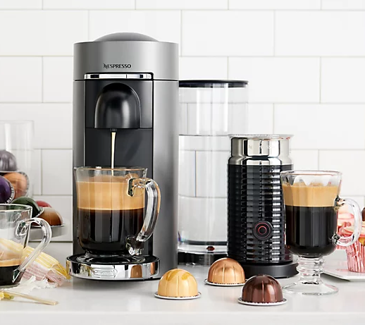Nespresso VertuoPlus Deluxe Coffee & Espresso Maker Bundle