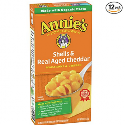 Annie's Shells & Aged Cheddar Macaroni and Cheese