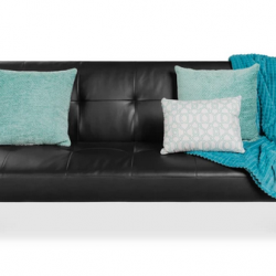 Convertible Lounge Futon Sofa Bed w/ Adjustable Back