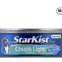 StarKist Chunk Light Tuna in Water, 5 oz. Can, Pack of 48