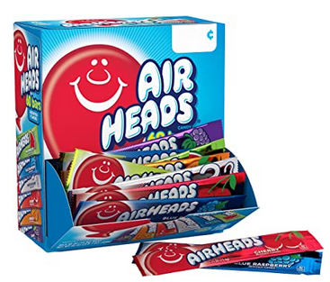 Airheads Candy Bars, Variety Bulk Box