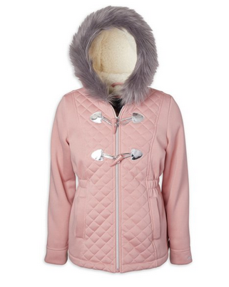 Limited Too Girls Structured Fleece Jacket 